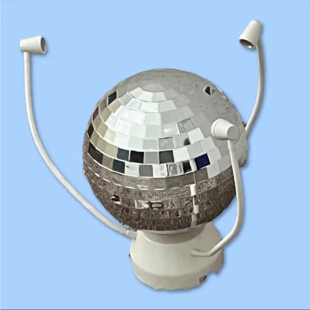 IKEA Dansa Disco Ball Rotating with Colored LED Lights - Picture 2 of 3